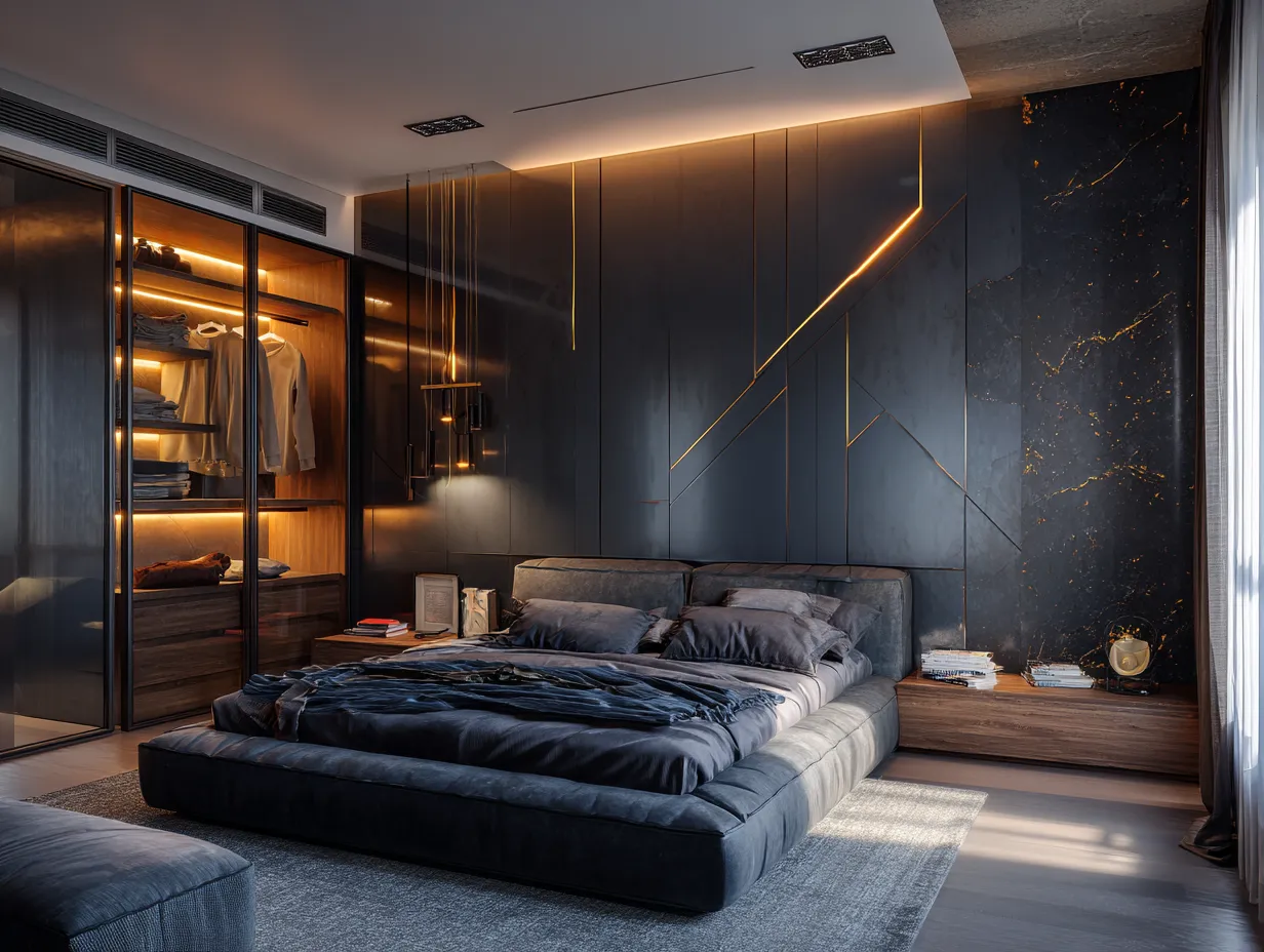 Bold Wardrobe Design