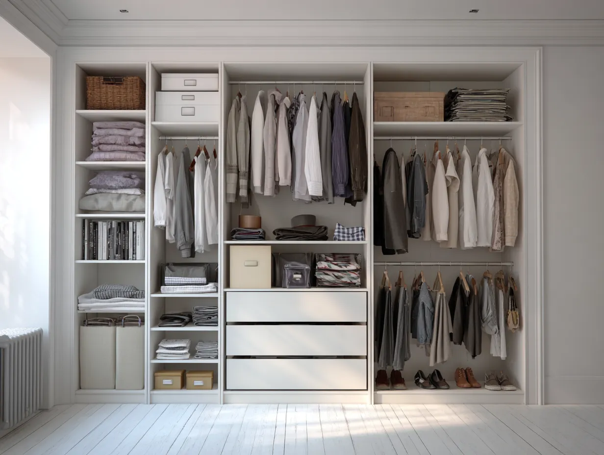 Built-in Closet Design Ideas