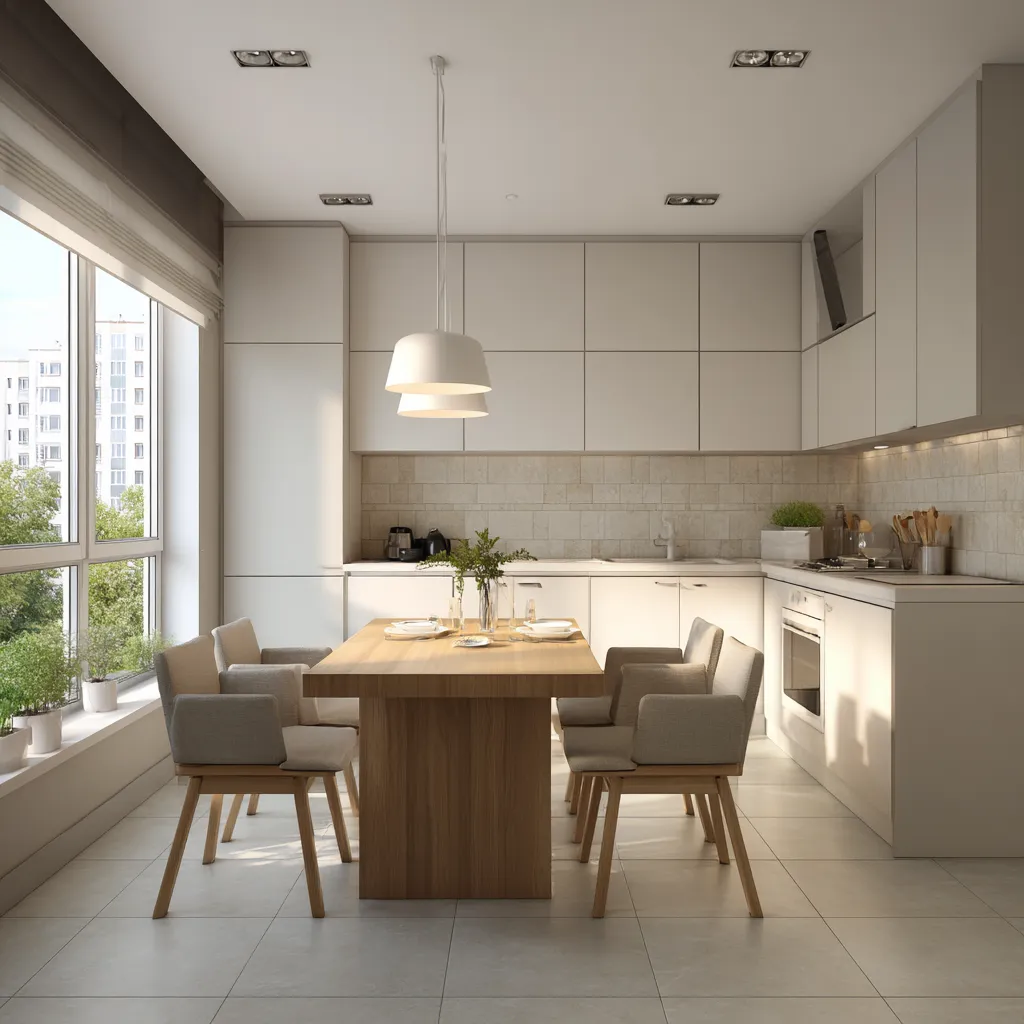 Choose Furniture According to Kitchen Size- Kitchen Design Tips