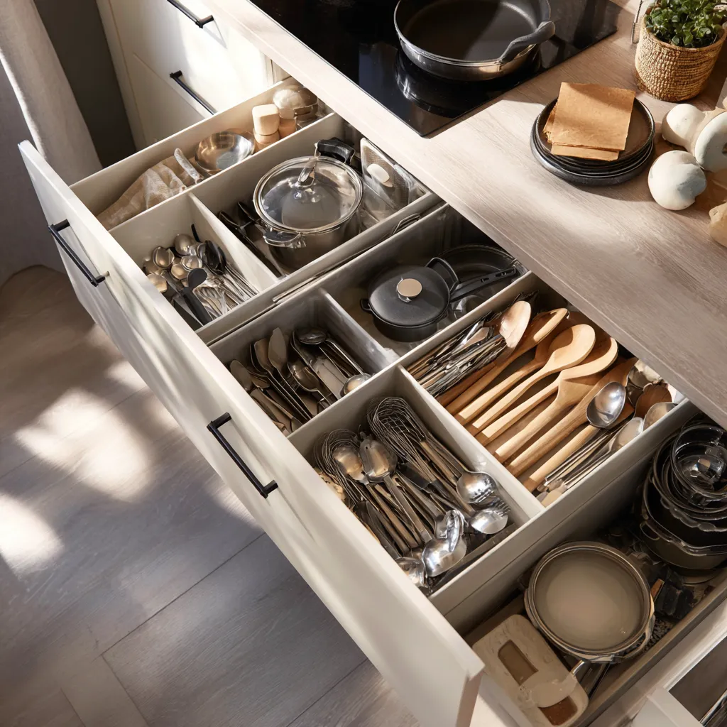 Common Mistakes to Avoid While Designing Modular Kitchen Drawers