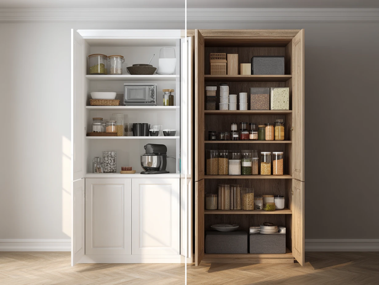 Difference Between Cabinet and Cupboard