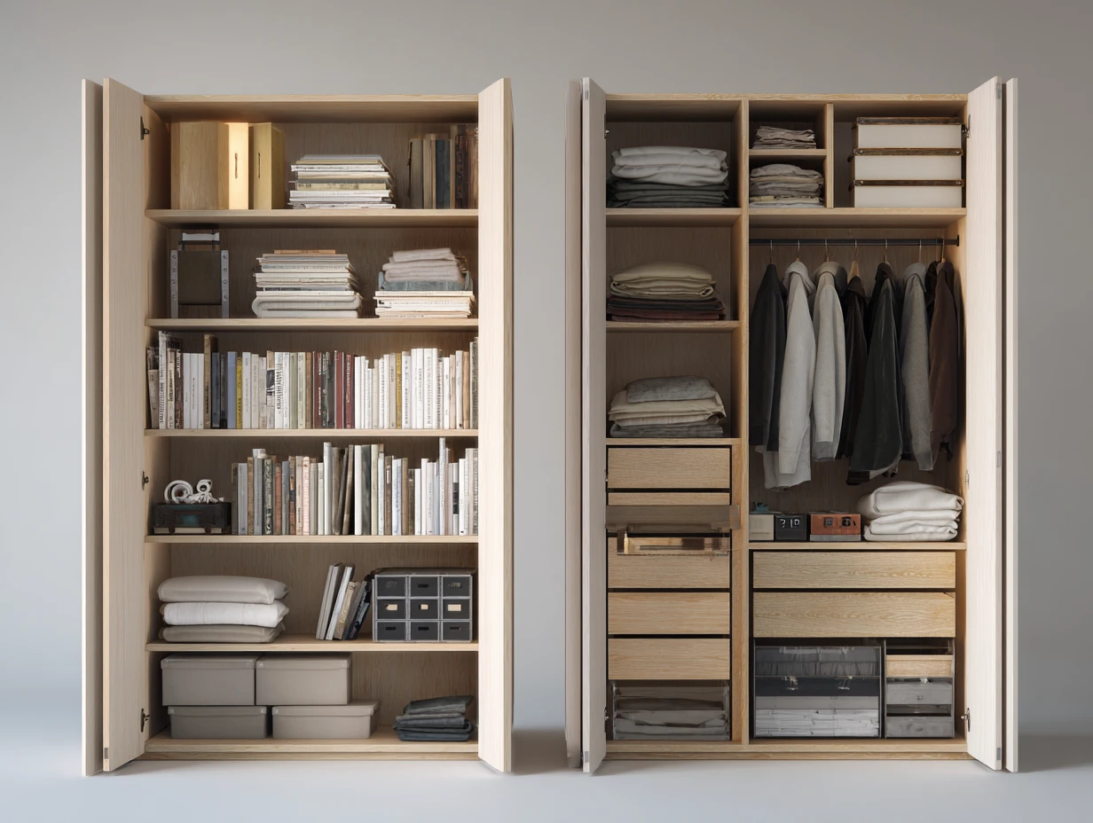 Difference Between Cupboard and Wardrobe