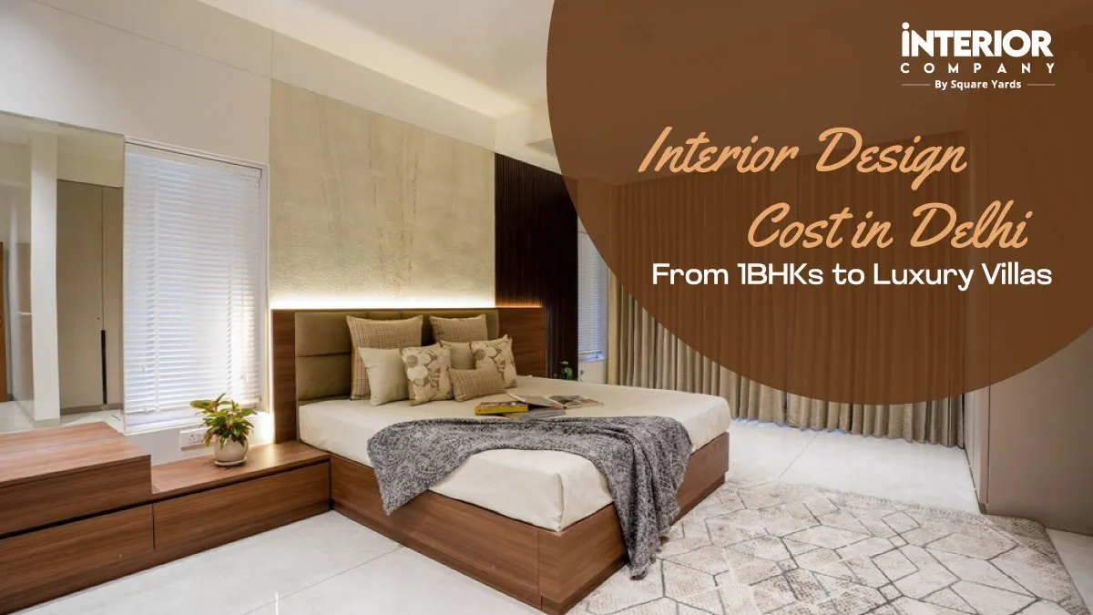 Interior Design Cost In Delhi For 1, 2, 3, 4 BHK And Villa: Complete ...