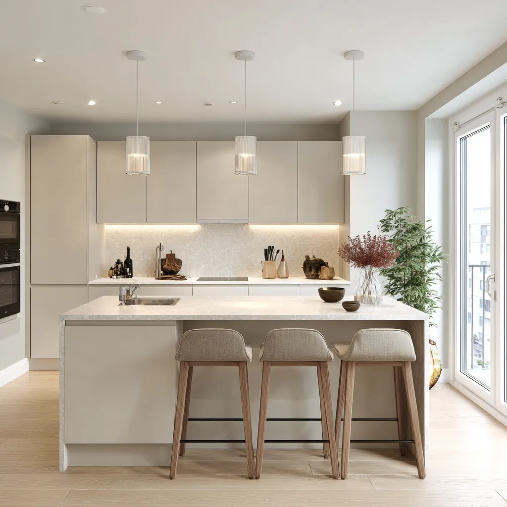 Kitchen Design Tips- Pick Colours That Match the Space
