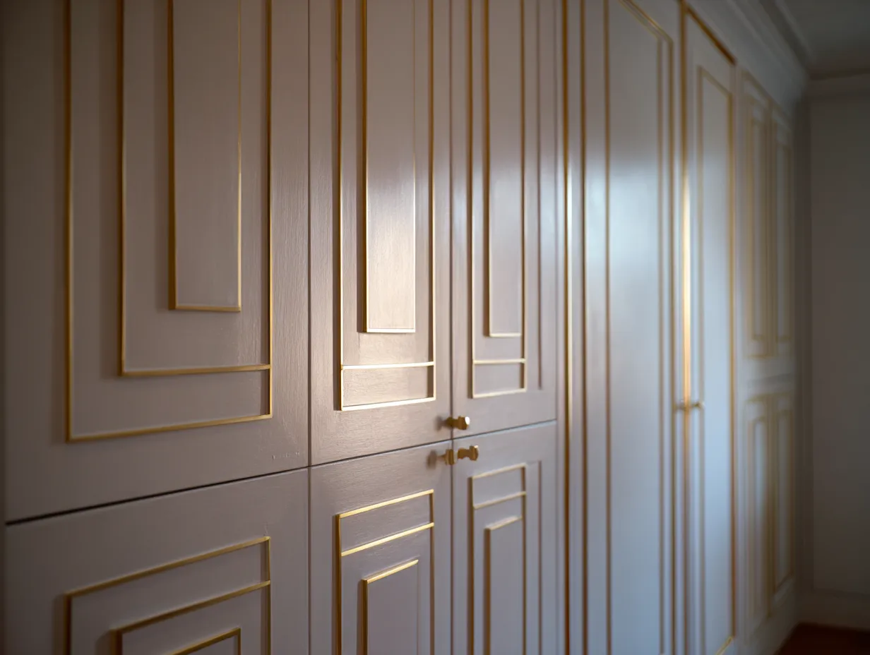 Lacquer Finish Wardrobe