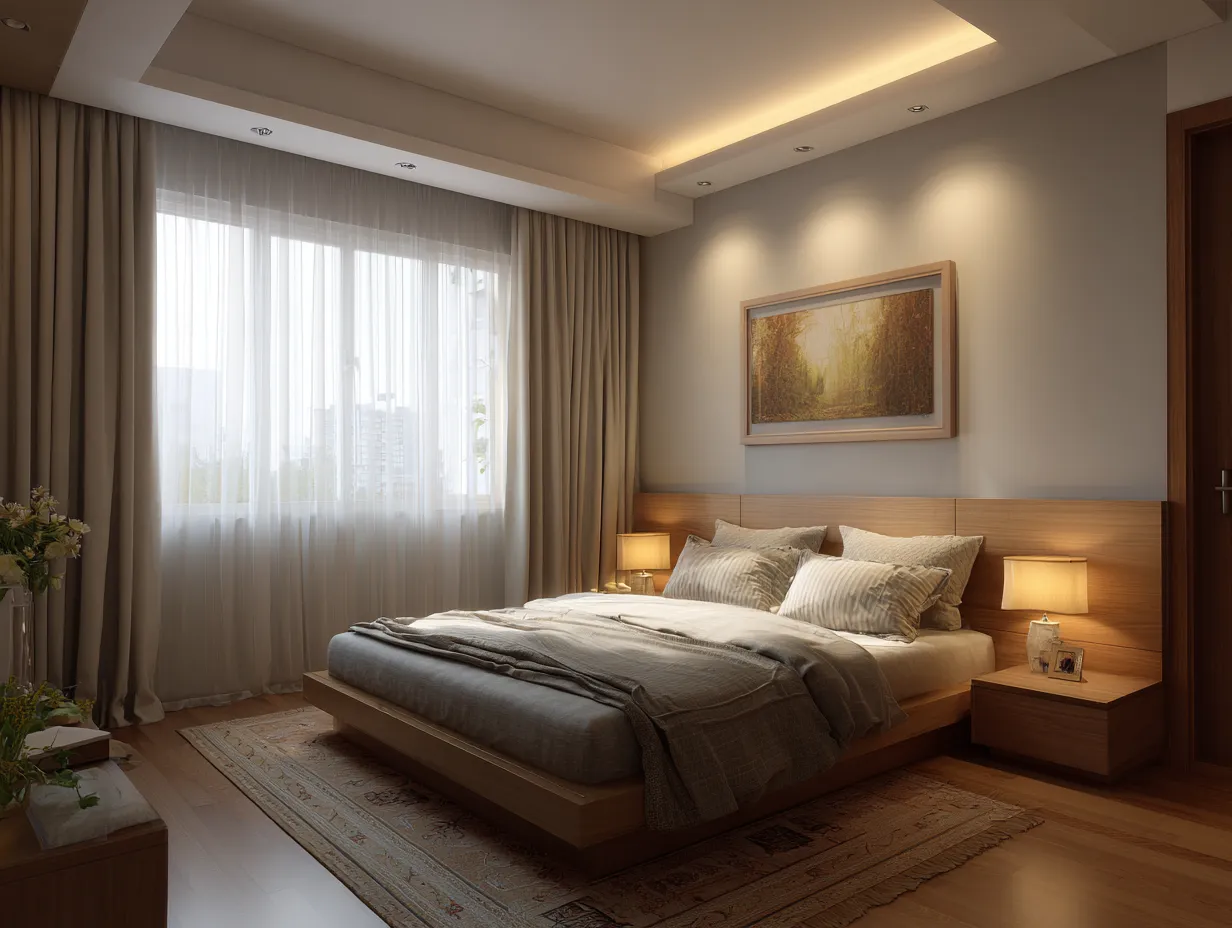 Lighting in Bedroom Space