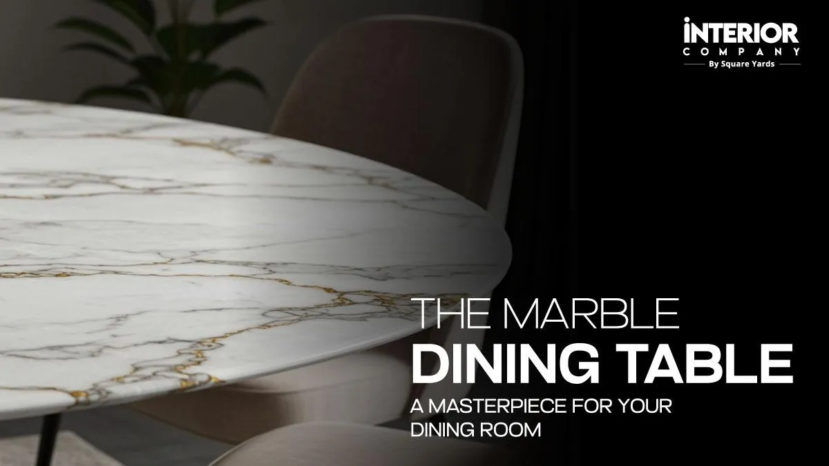 15+ Best Marble Top Dining Table Design: Luxury, and Material Fusion