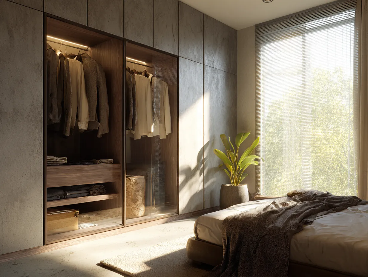 Matte Finish Wardrobe