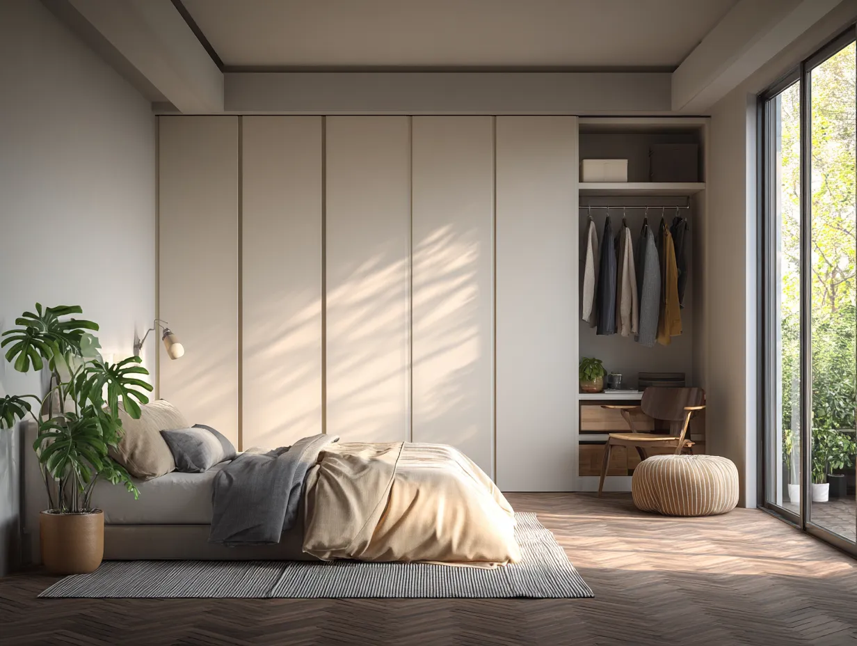 Membrane Finish Wardrobe