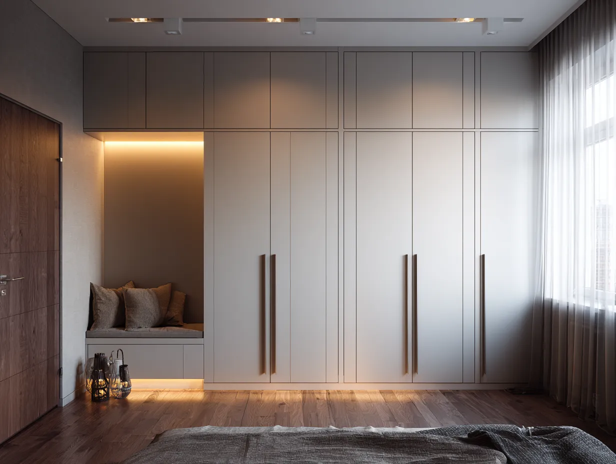Modern Built-in Wardrobe Design