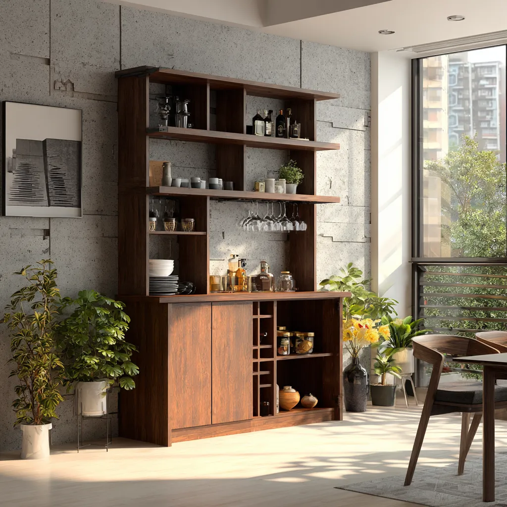 Multi-Purpose Crockery Cupboard Design Multi-Purpose Crockery Unit Design