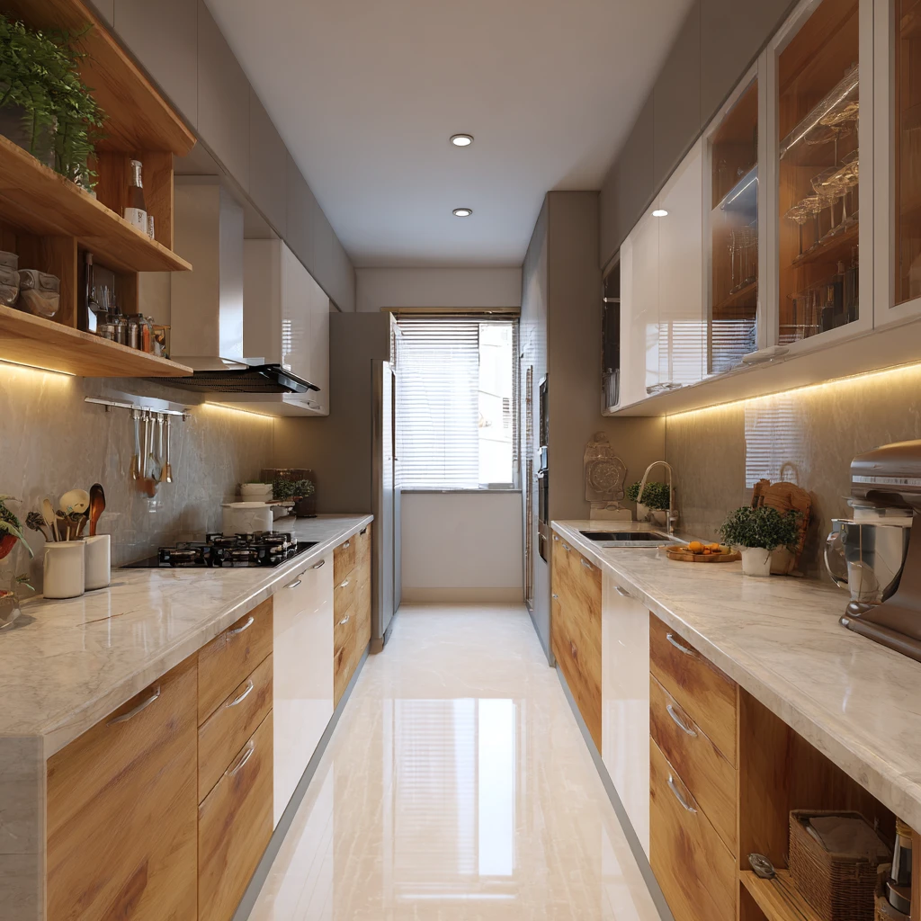 Parallel Kitchen Design