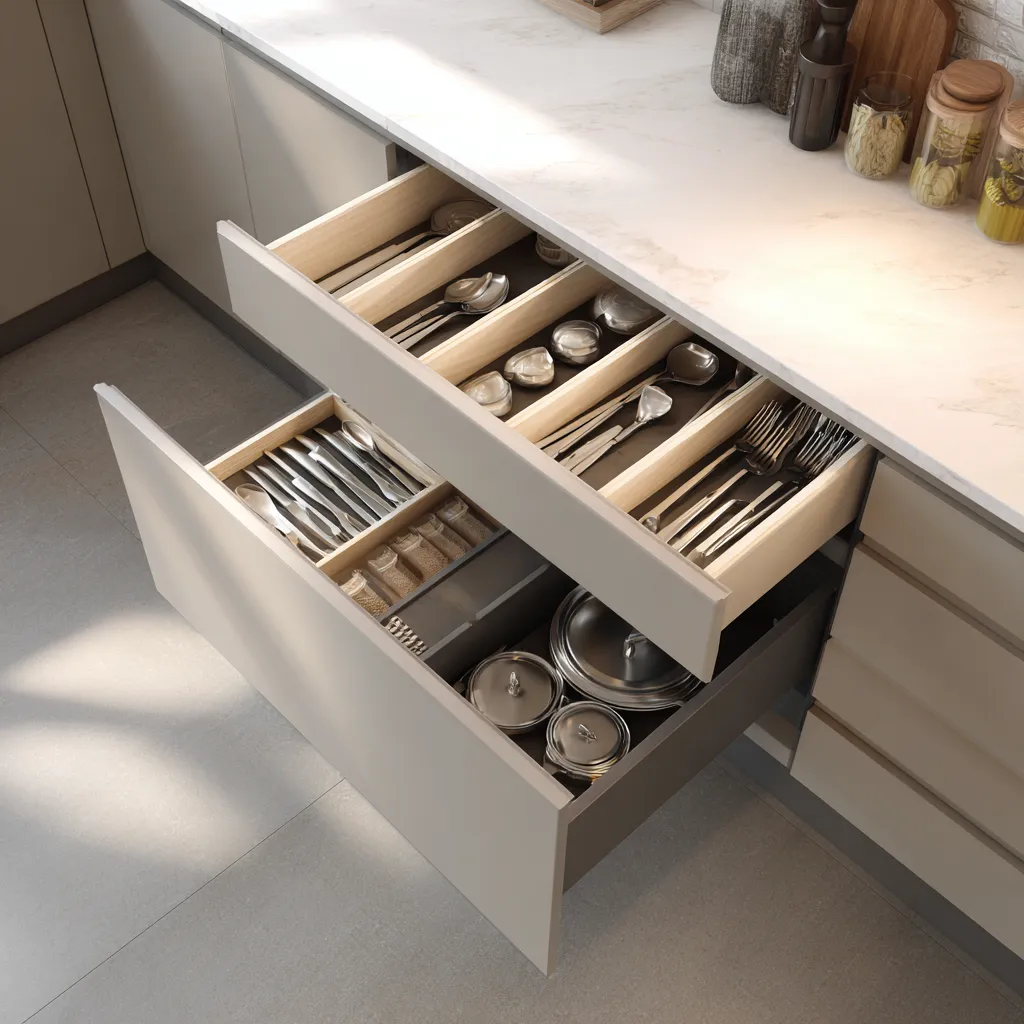 Plan Drawer Layout according to Daily Cooking Habits- Kitchen Design Tips