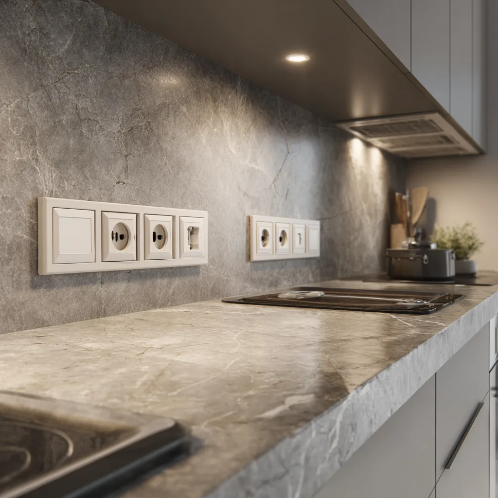 Plan Electrical Layout Before Installation- Kitchen Design Tips