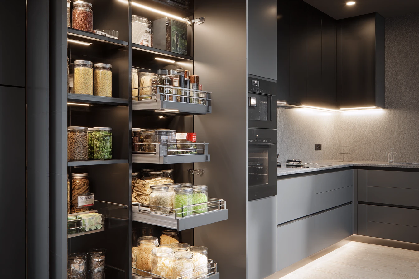 Smart Kitchen Tall Unit Design