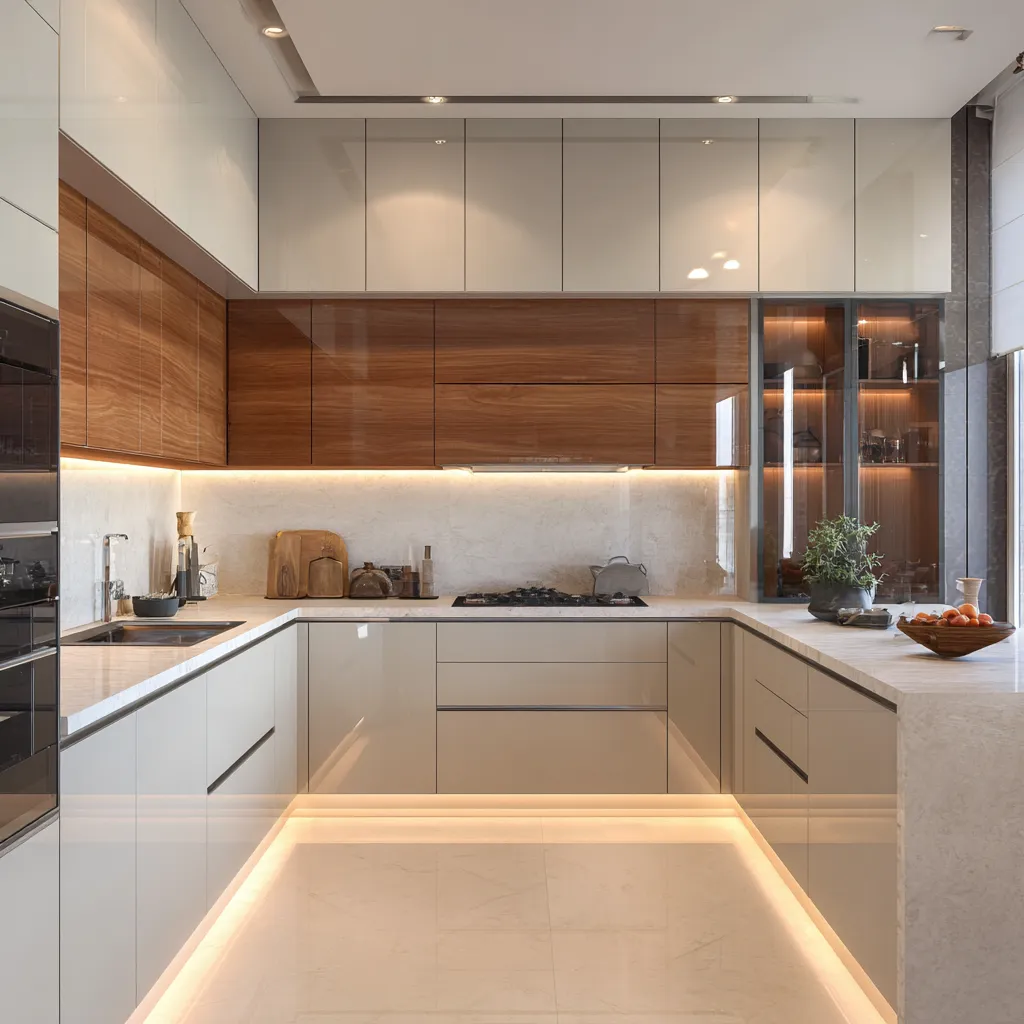 Solid Acrylic Kitchen Cabinet Doors