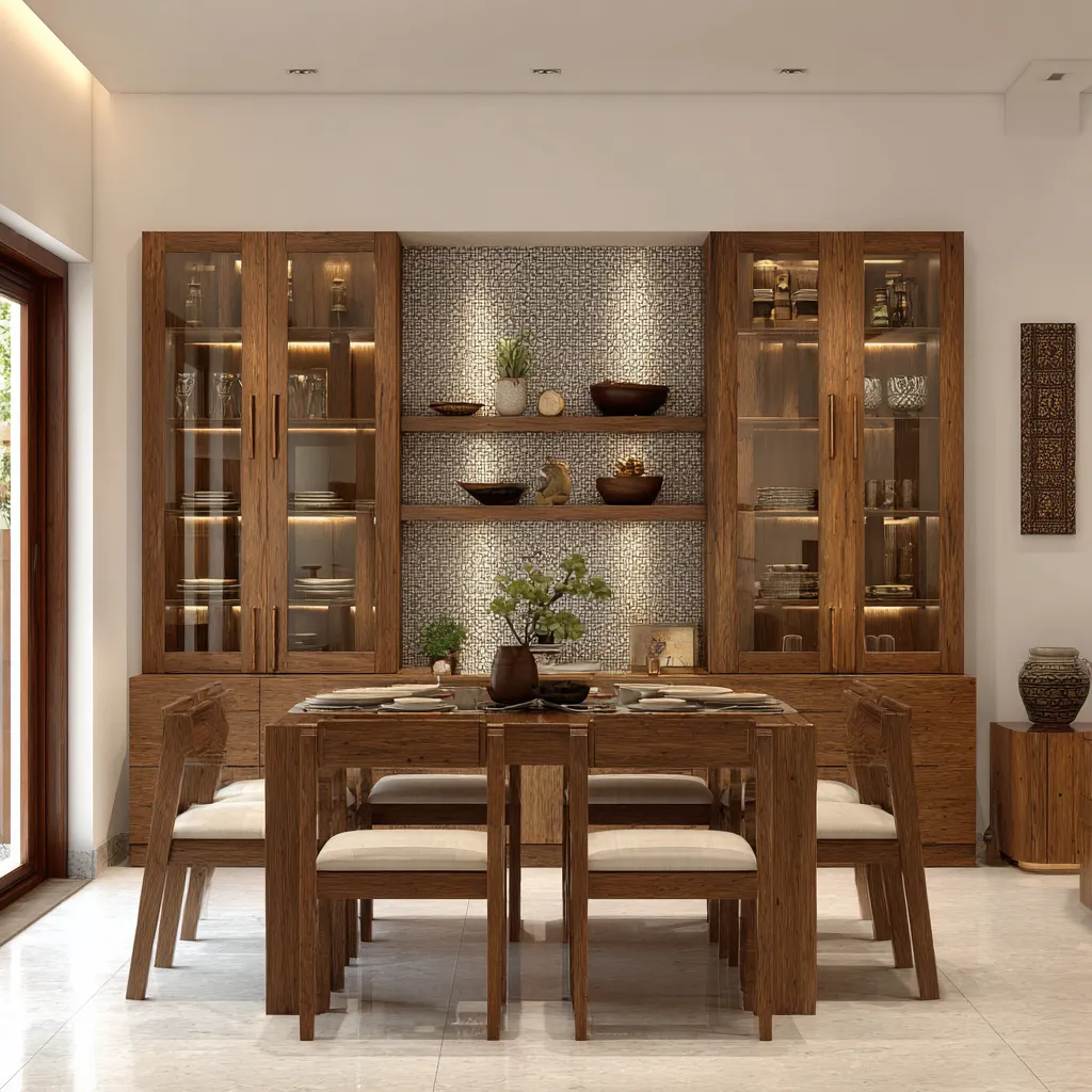 Split Crockery Cupboard Design Split Crockery Unit Design