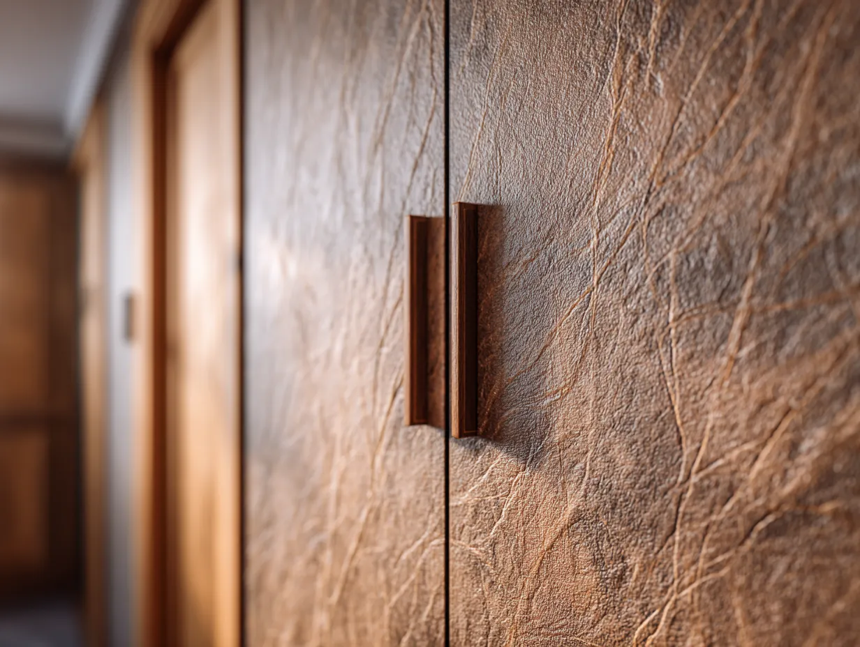 Textured Finish Wardrobe