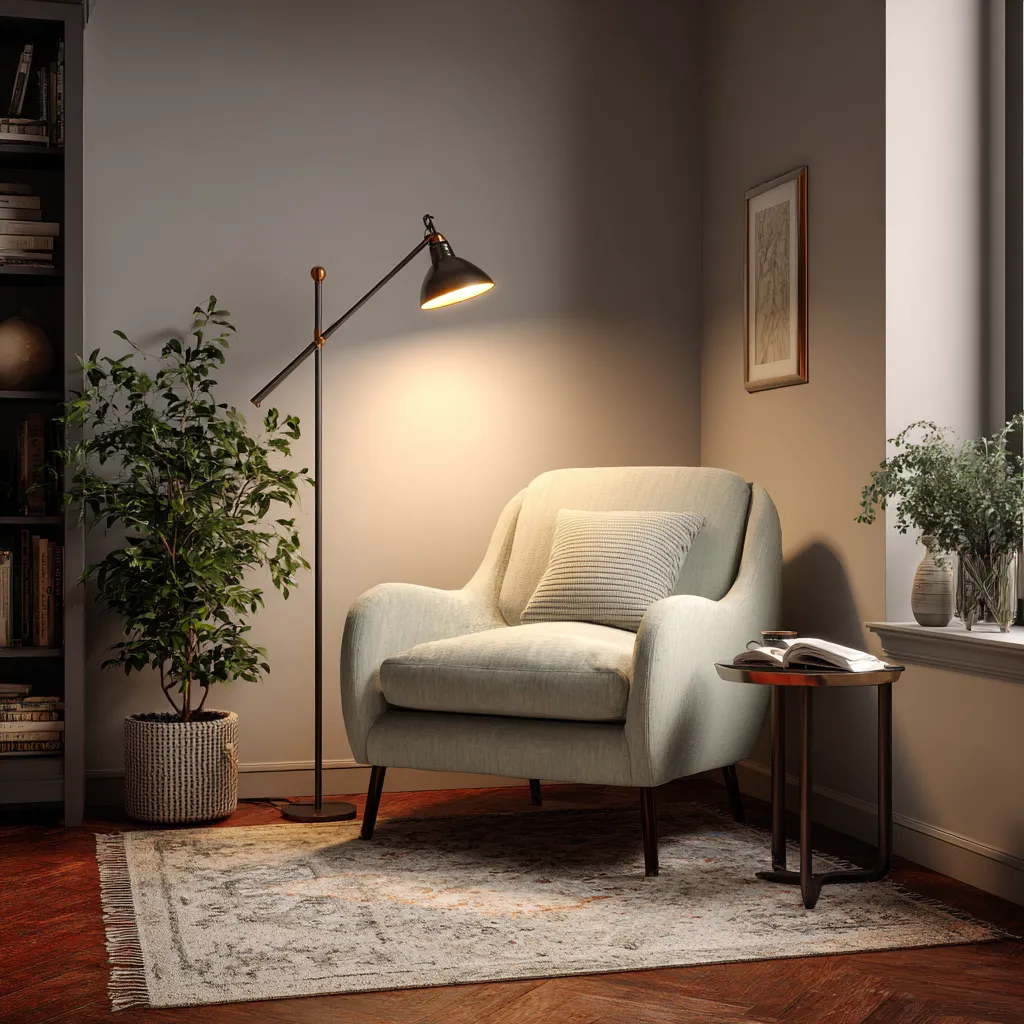 Tips to Decorate a Living Room- A Comfortable Reading or Relaxing Corner