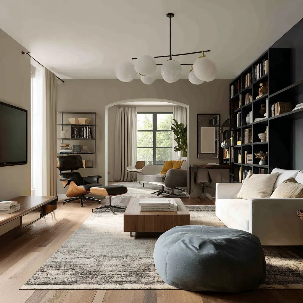 Tips to Decorate a Living Room- Create Zones in Large Living Rooms