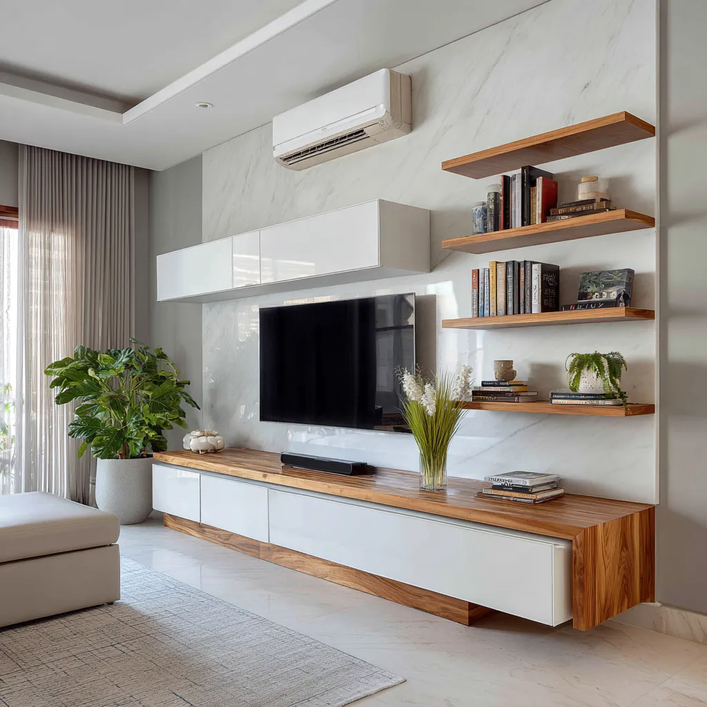 Tips to Decorate a Living Room- Keep the TV Area Clean