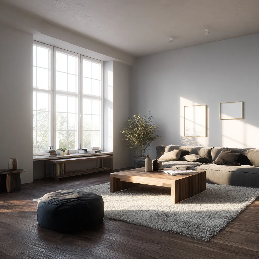 Tips to Decorate a Living Room- Leave Some Space Empty