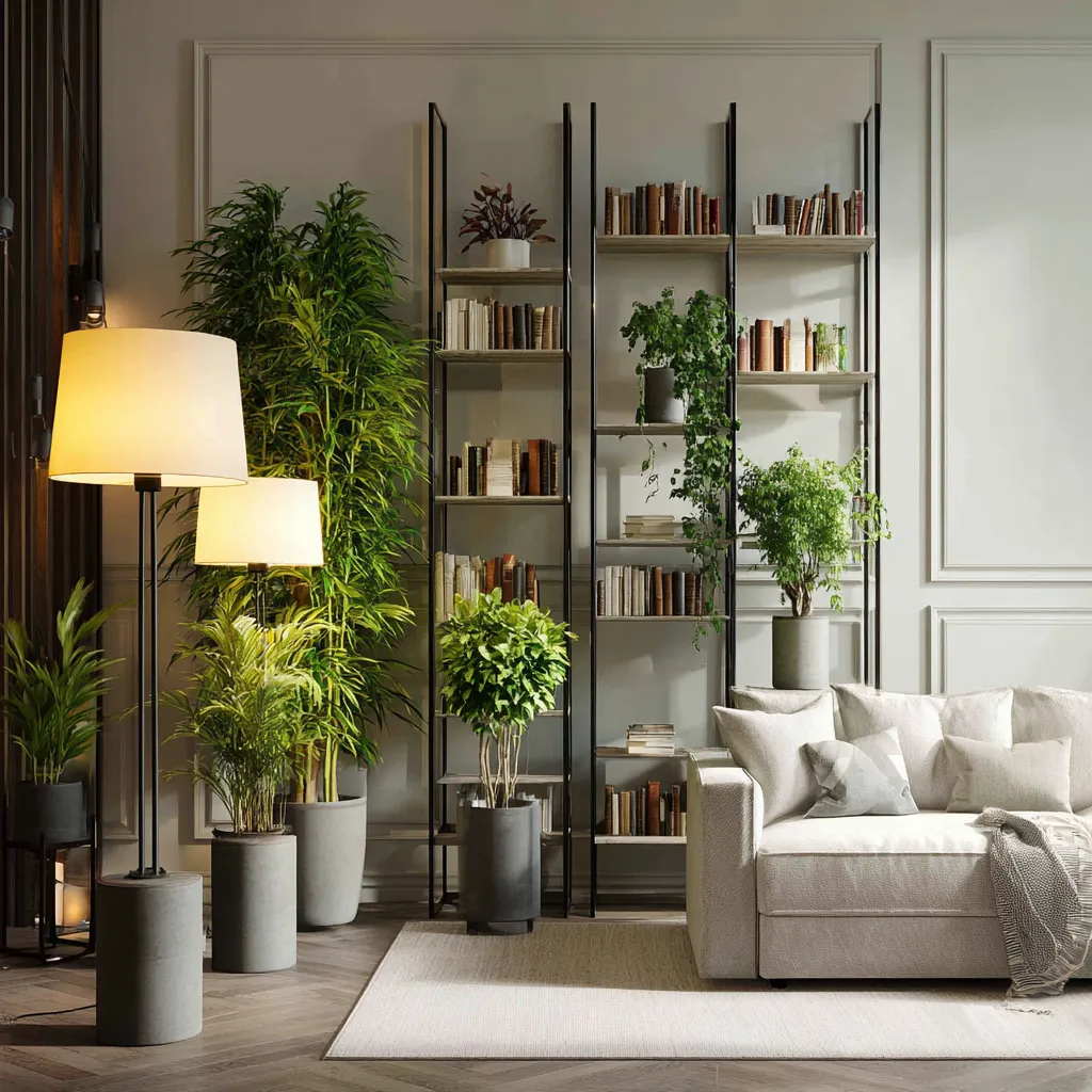 Tips to Decorate a Living Room- Play With Height and Scale