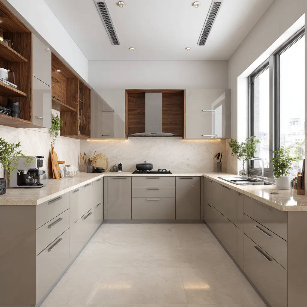 U-shaped Kitchen Design Tips