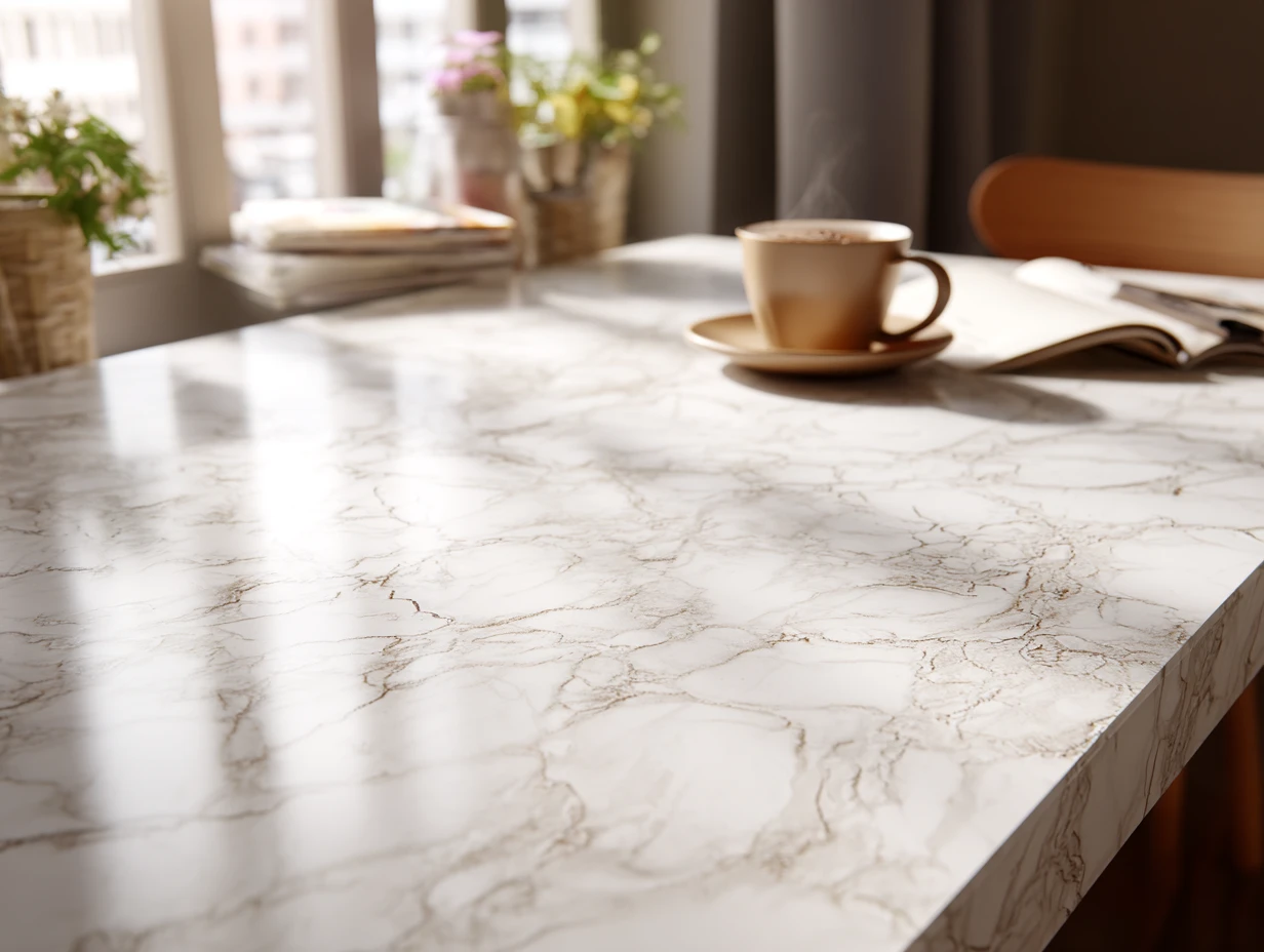 Use Adhesive Sheets- Budget Interior Design Tricks