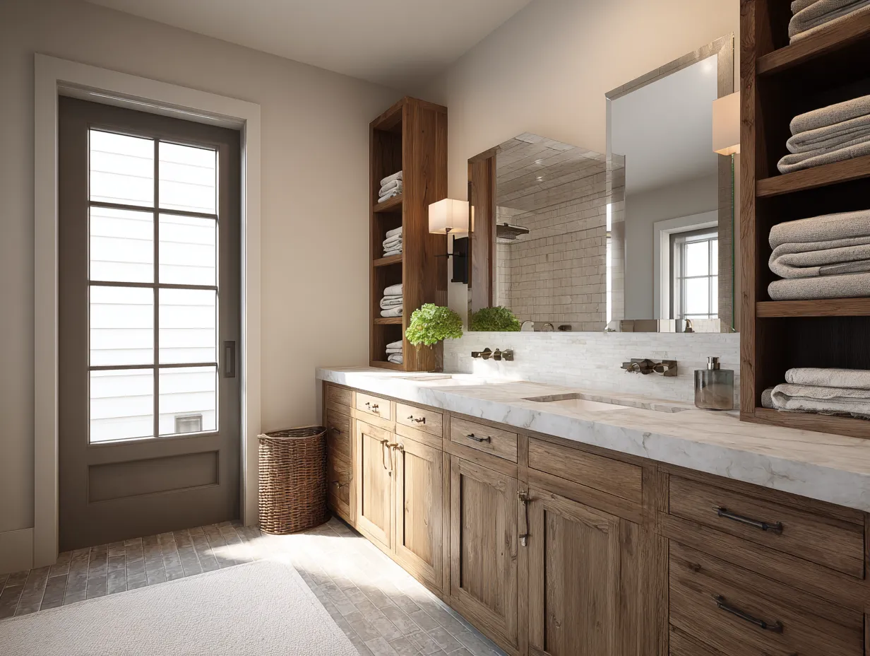 Vanity and Storage Size as per Vastu