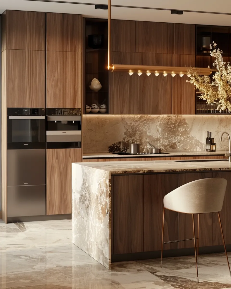 Veneer- Kitchen Cabinet Finish