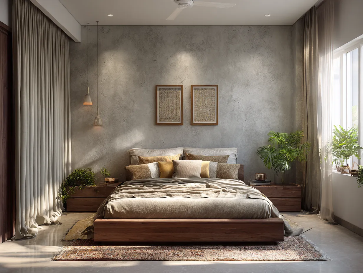 Walls in Bedroom Space