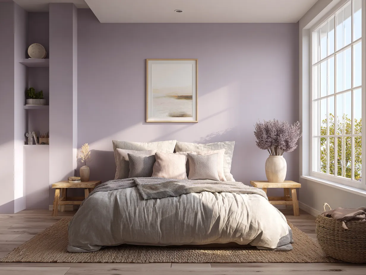 Lavender- Light Purple Wall Paint Colour