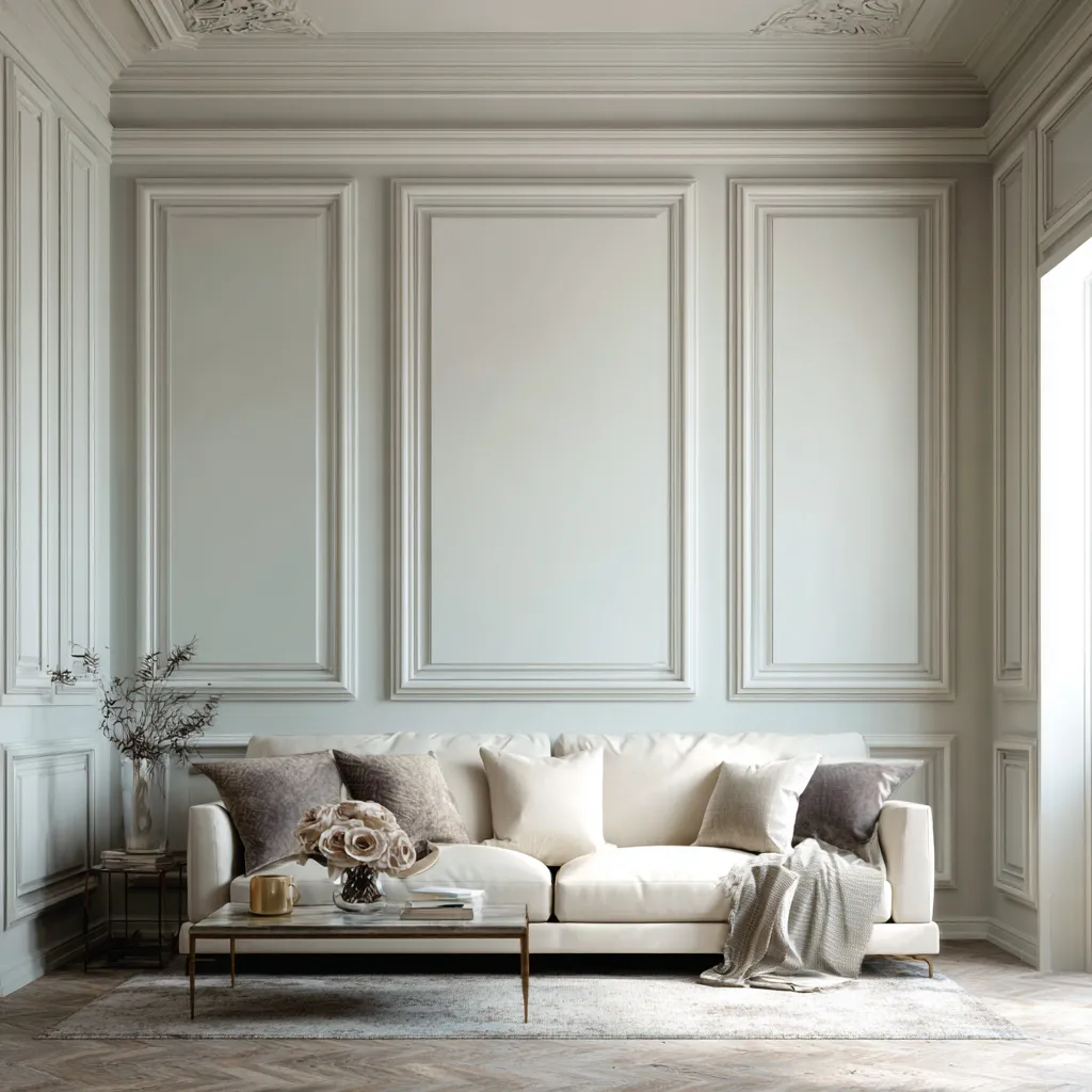 POP Wall Moulding Design for Hall