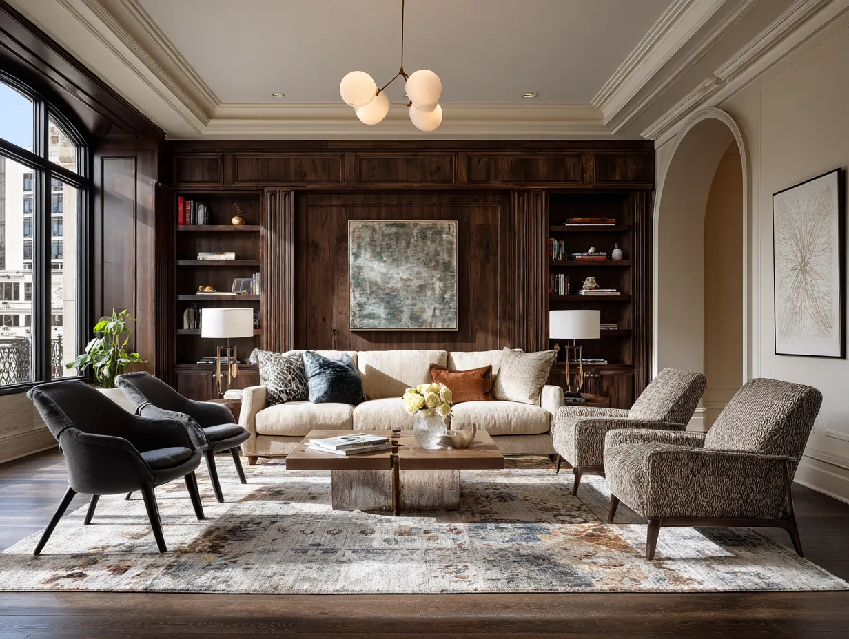 Rug That Floats Instead of Anchors- Mistakes to Avoid While Planning for Living Room Furniture