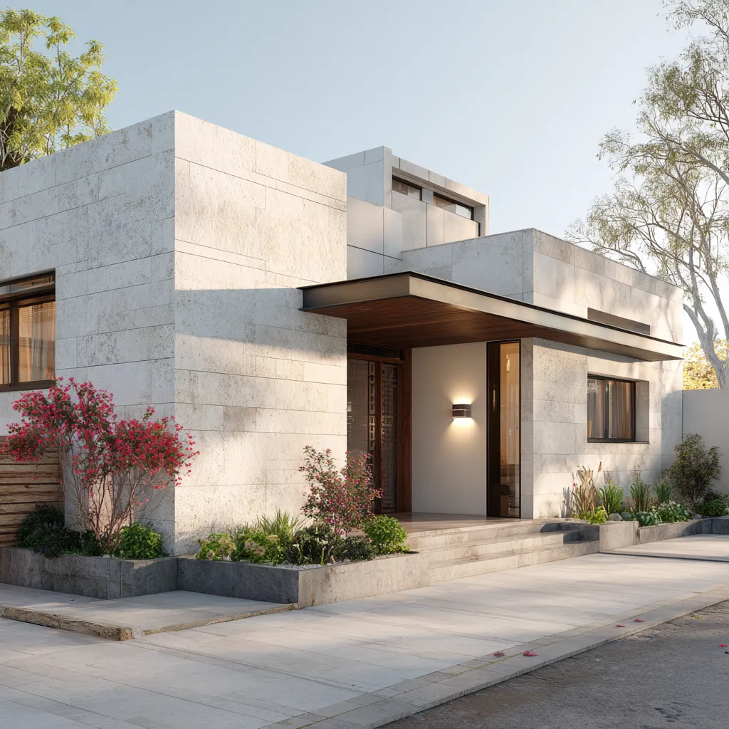 Ceramic Tiles- Material for Front Walls