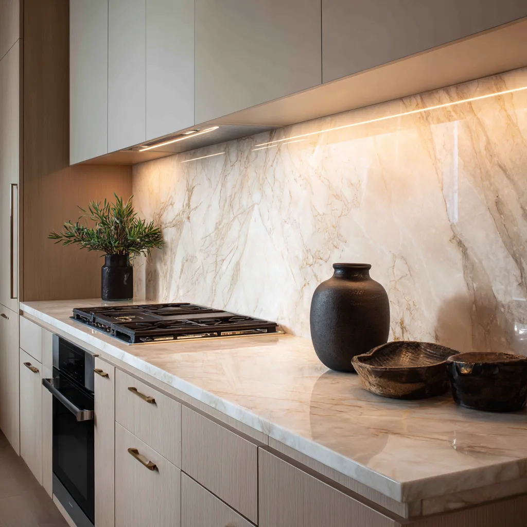 Kitchen Marble Slab Backsplash Design Kitchen Marble Slab Backsplash Design Ideas