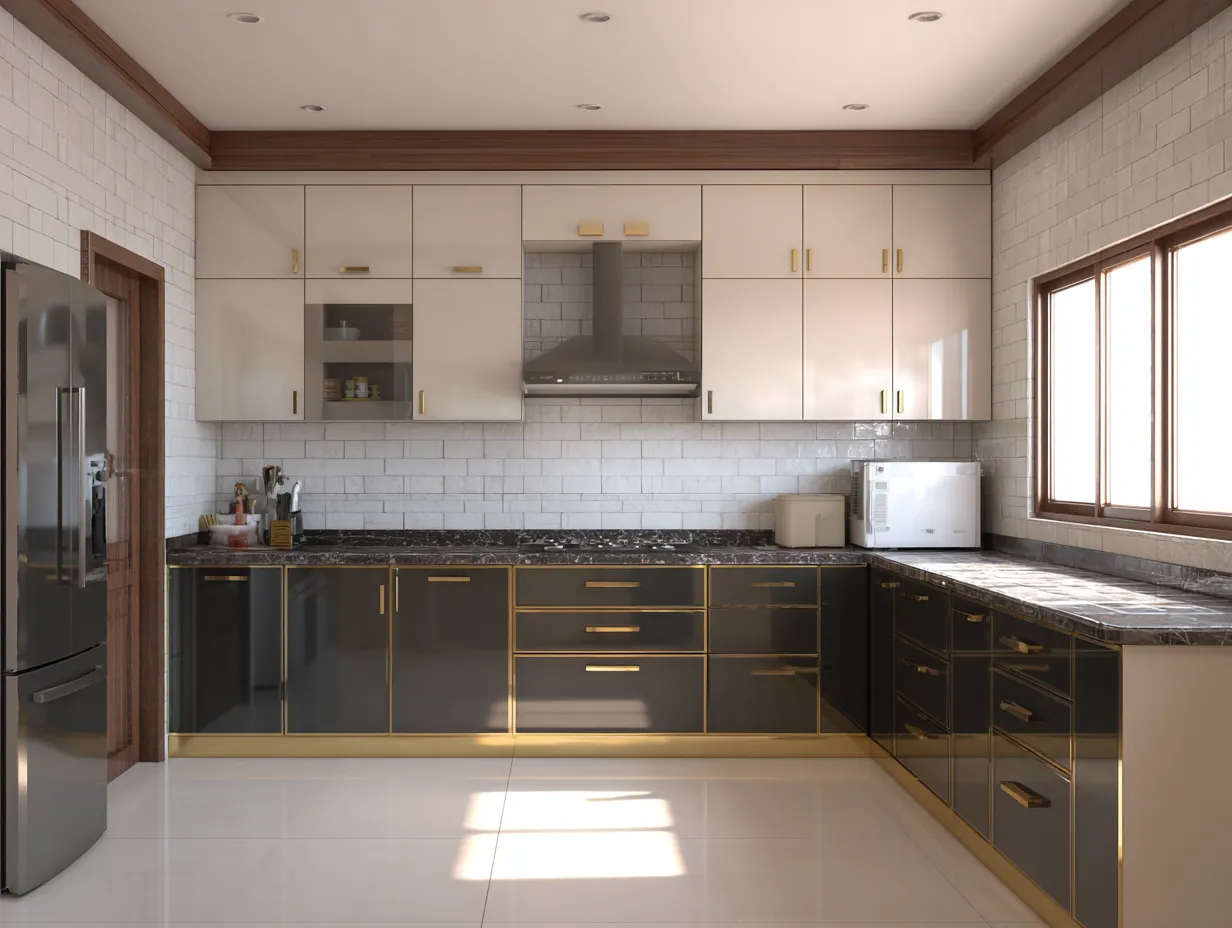 Mixed Metal Hardware- Kitchen Design Trends for 2026