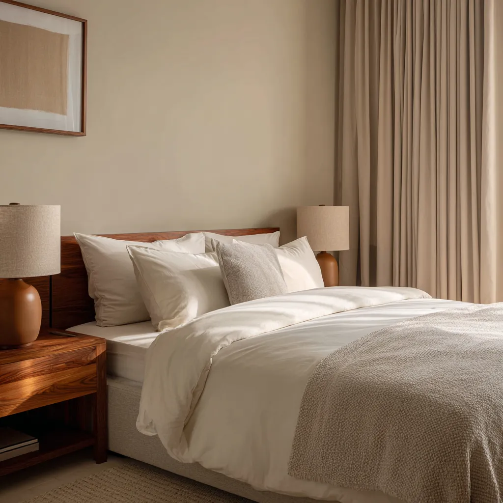 Soft Beige- Guest Room Colour Design Ideas