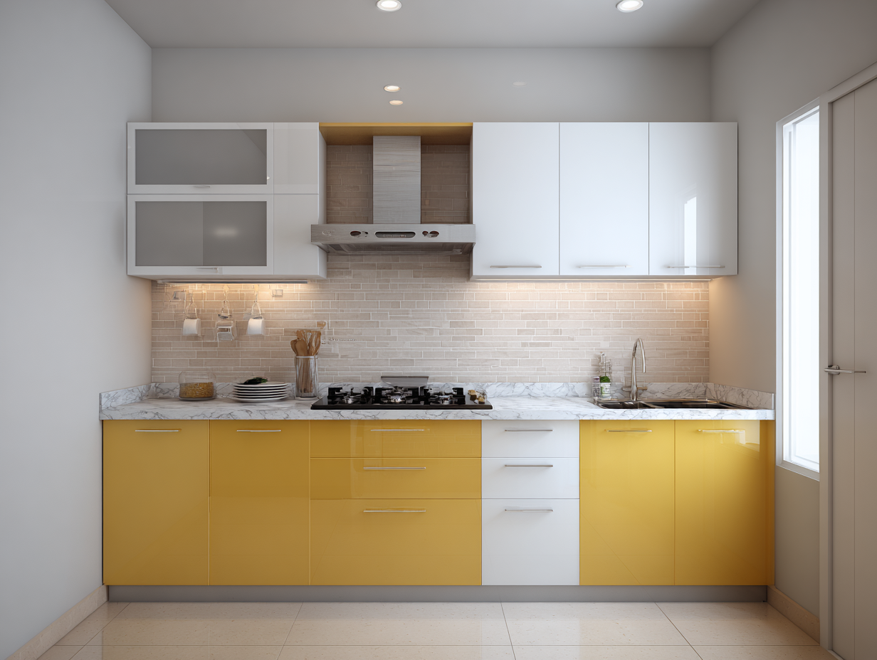Straight Kitchen Design