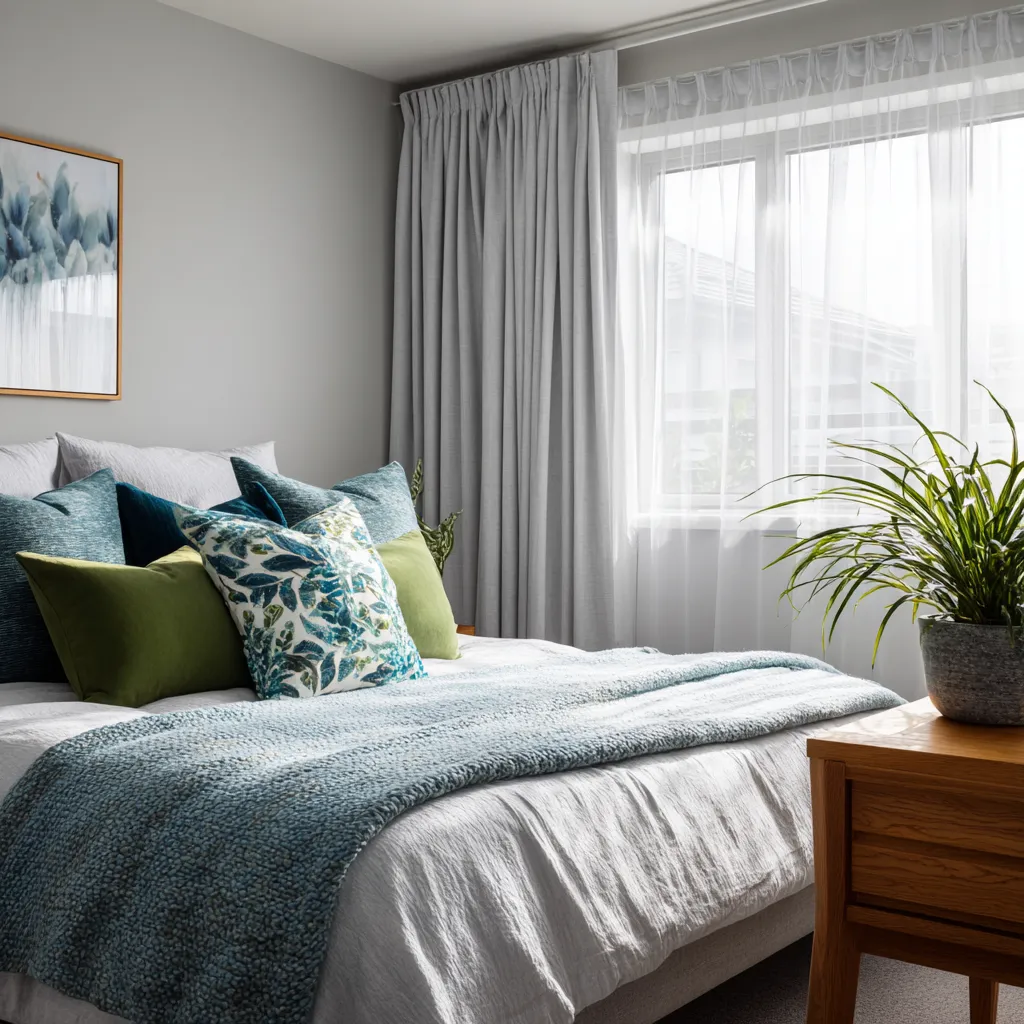 Sunlit Guest Bedroom Paint Colour Ideas