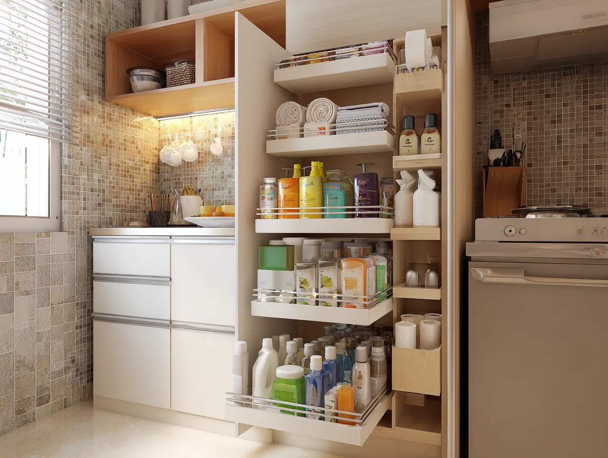 Tiny Kitchen Storage Hacks Most People Ignore