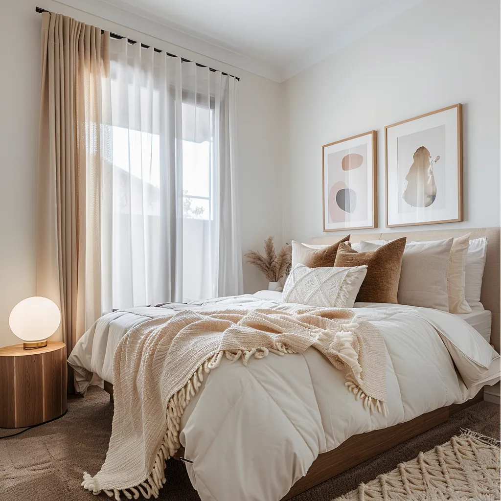 Warm White- Guest Room Colour Design Ideas