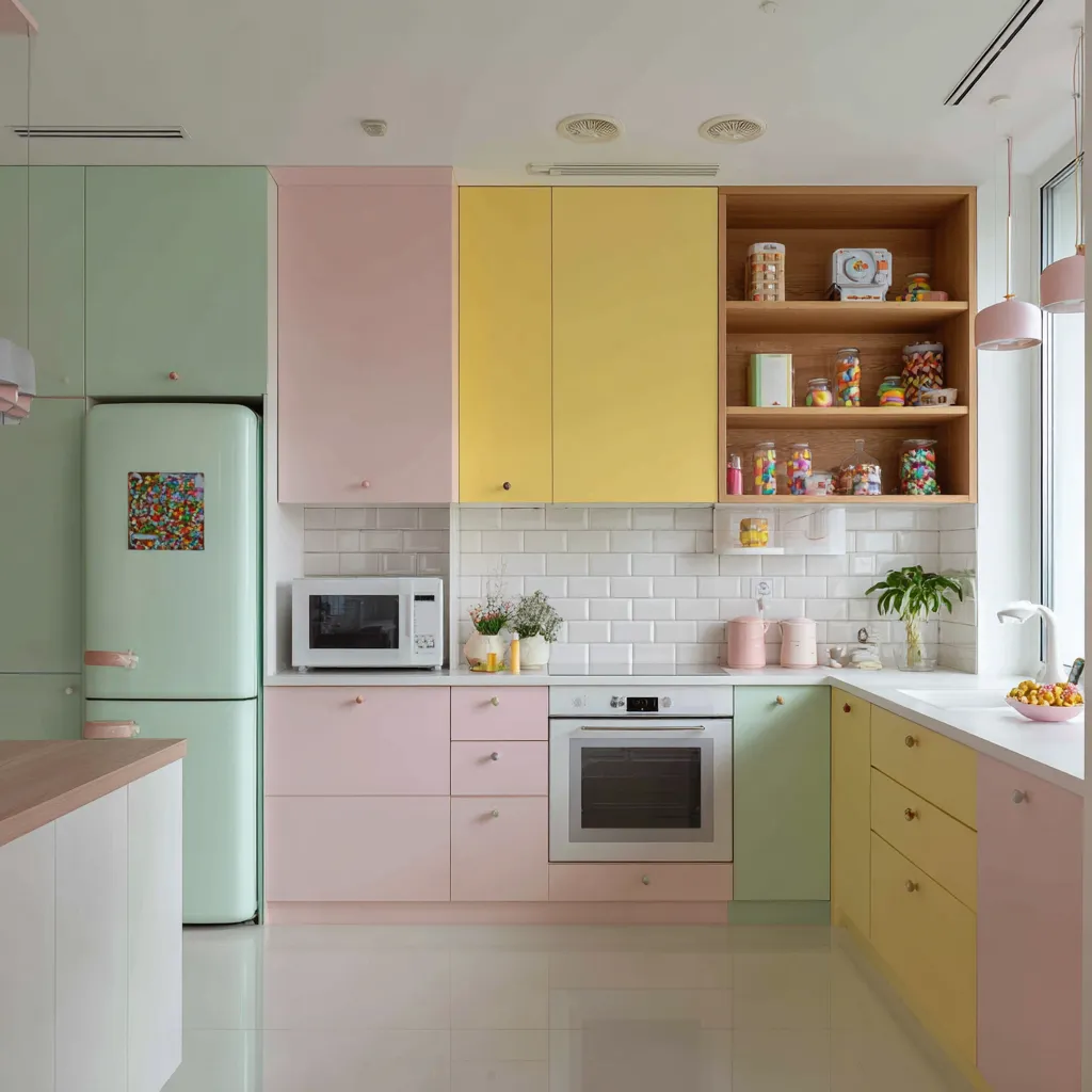 Candy Style Kitchen Design Ideas