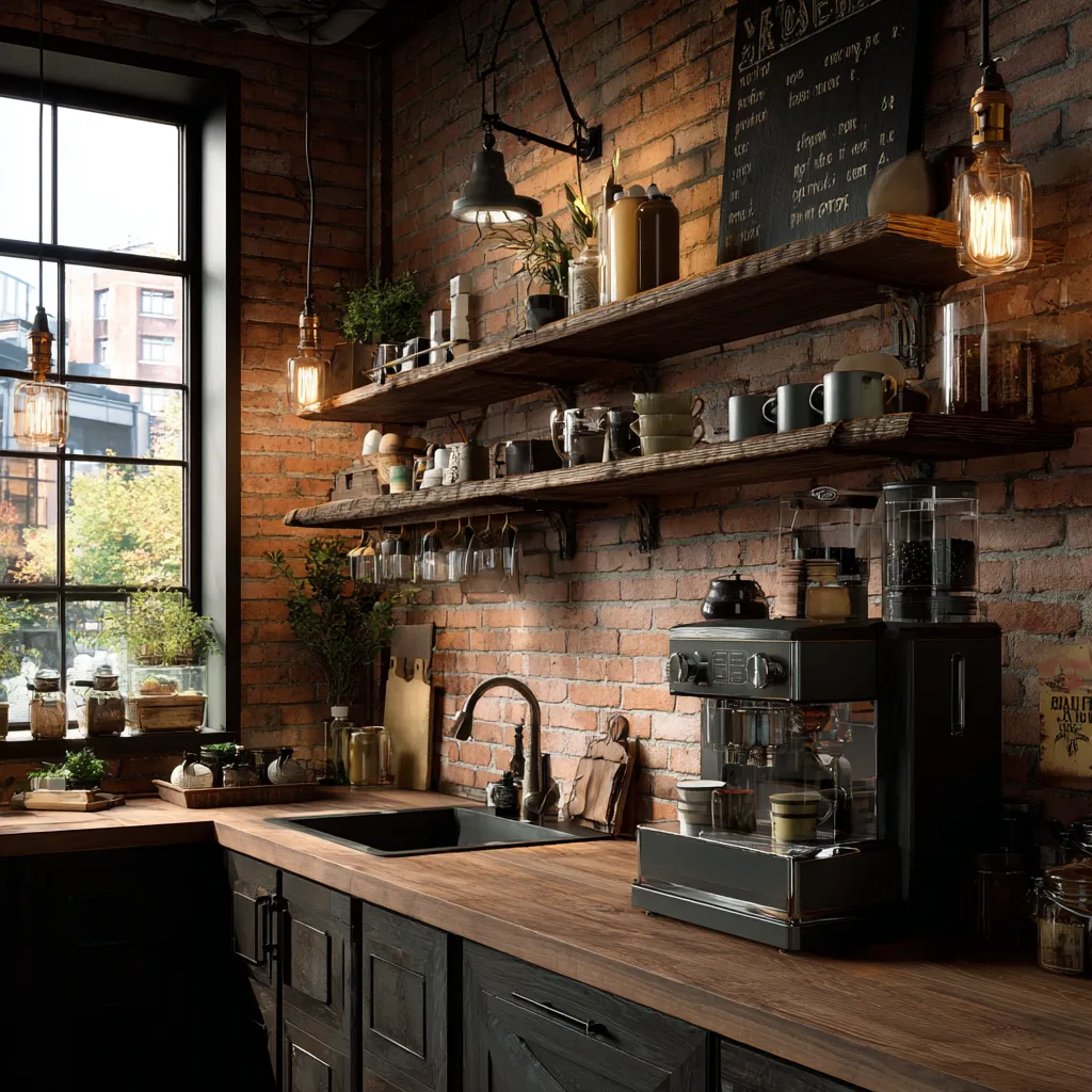 Central Perk Style Kitchen Design Ideas
