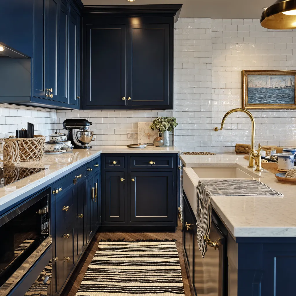 Nautical and Ocean Themed Kitchen Design Ideas