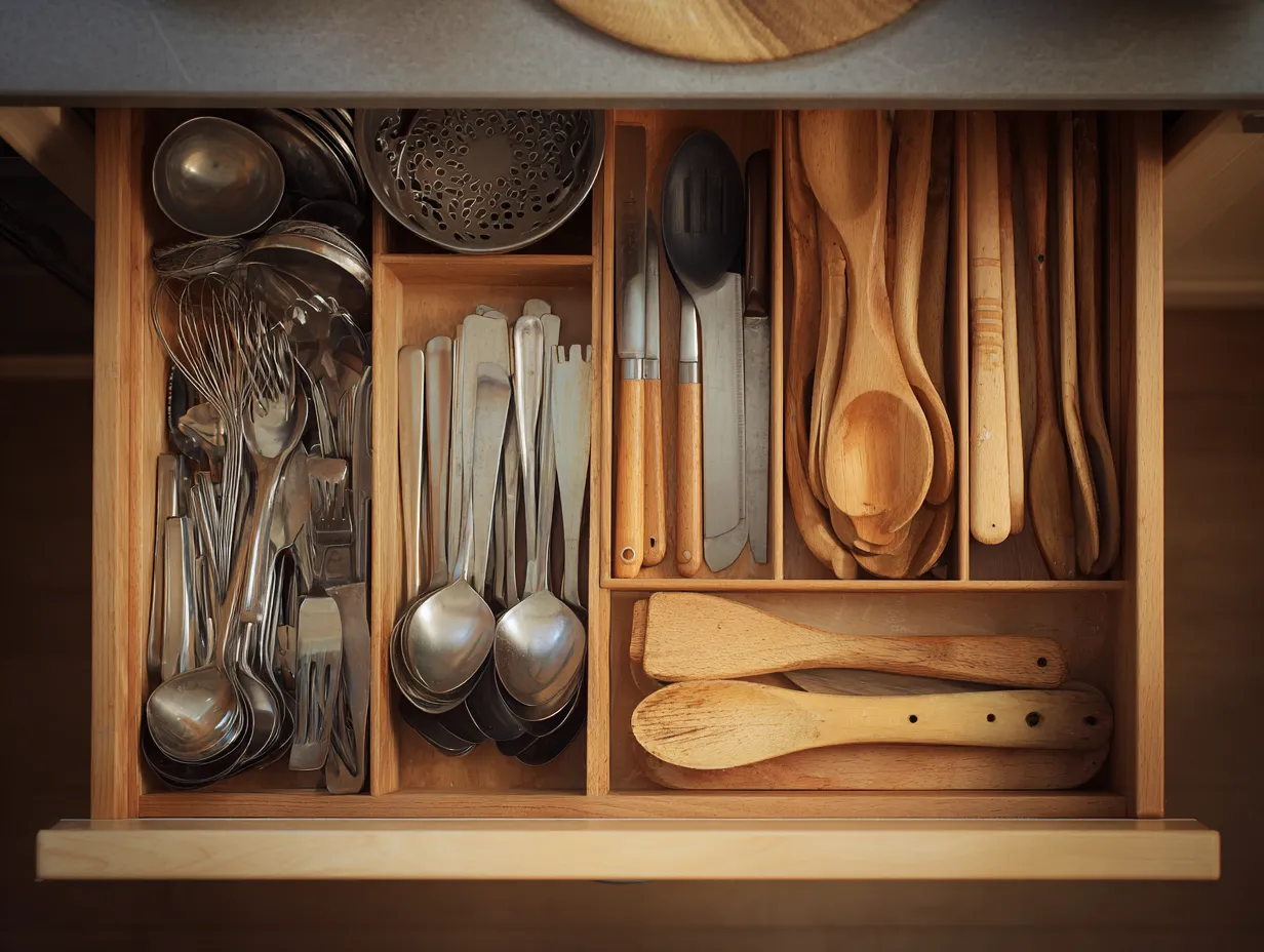 No Clear Storage Planning- Common Kitchen Design Mistakes