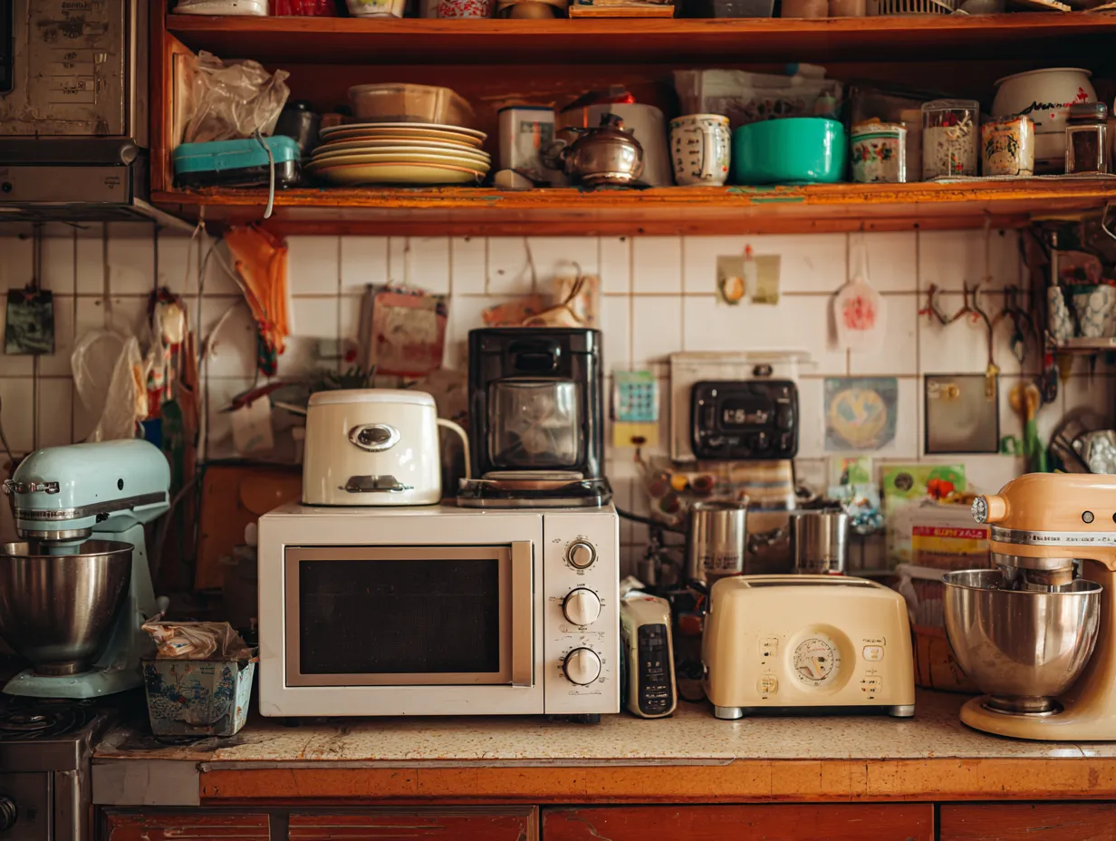 No Space for Appliances- Common Kitchen Design Mistakes
