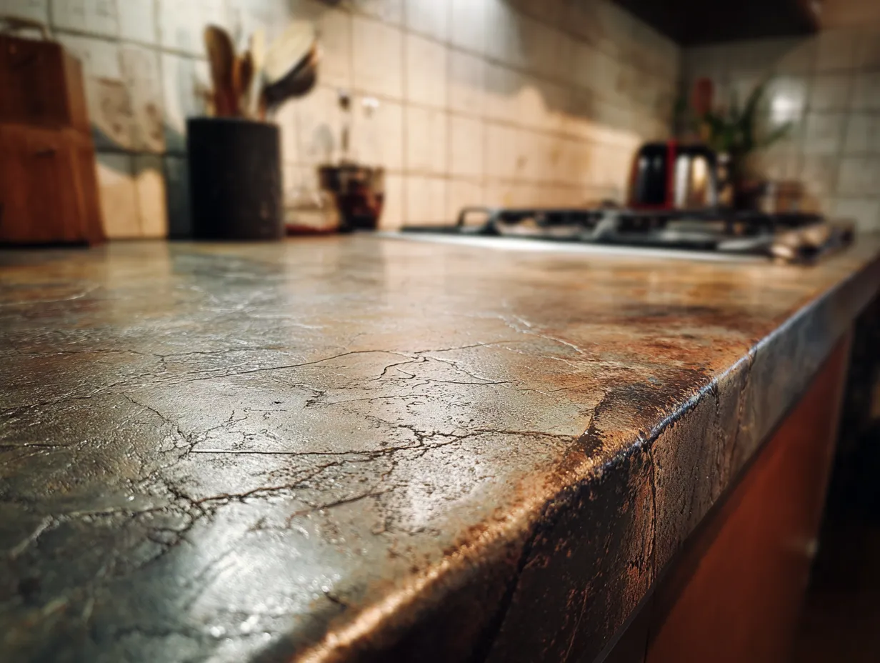 Wrong Countertop Selection- Common Kitchen Design Mistakes